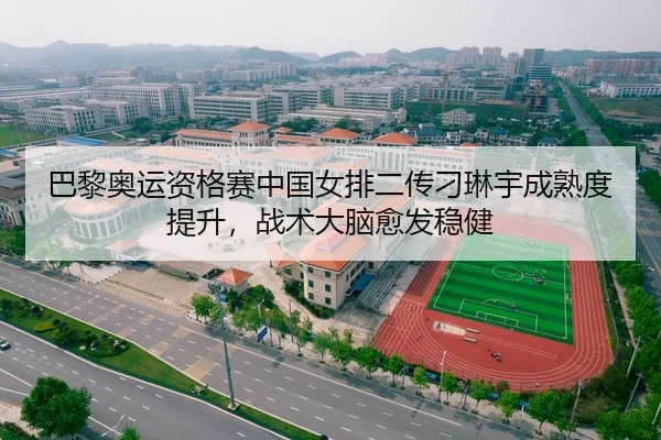 巴黎奥运资格赛中国女排二传刁琳宇成熟度提升，战术大脑愈发稳健